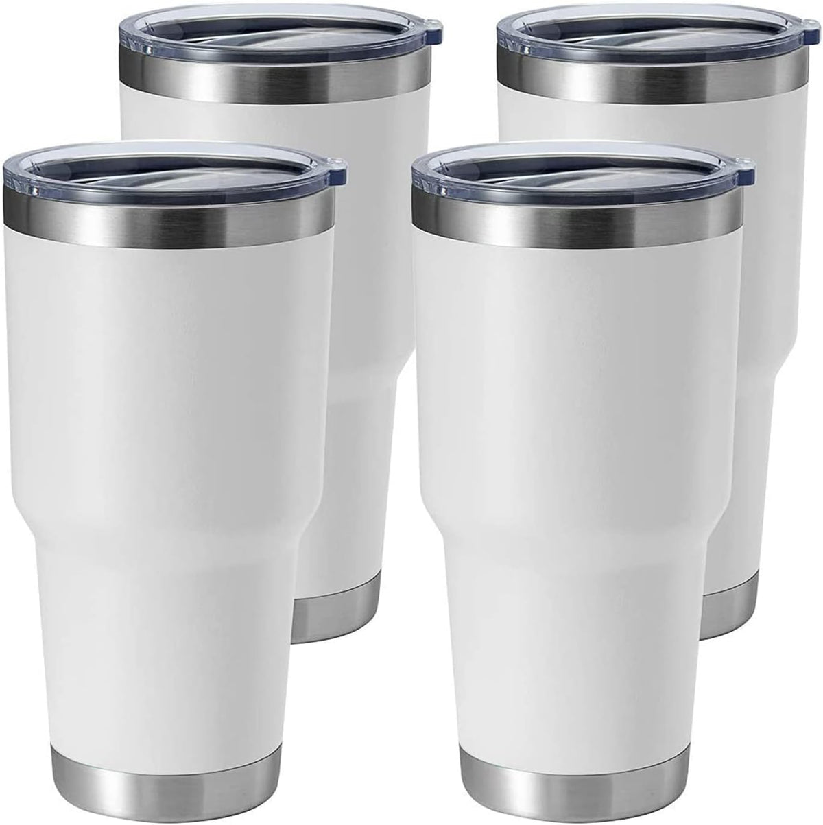 30oz Stainless Steel Tumbler, Double Wall Vacuum Insulated Travel Mug Tumbler, Durable Insulated Coffee Mug, Gift Box Set (Dark Blue, 1)