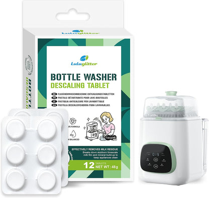 Baby Bottle Washer Descaling Tablet Remove Limescale 12 Count