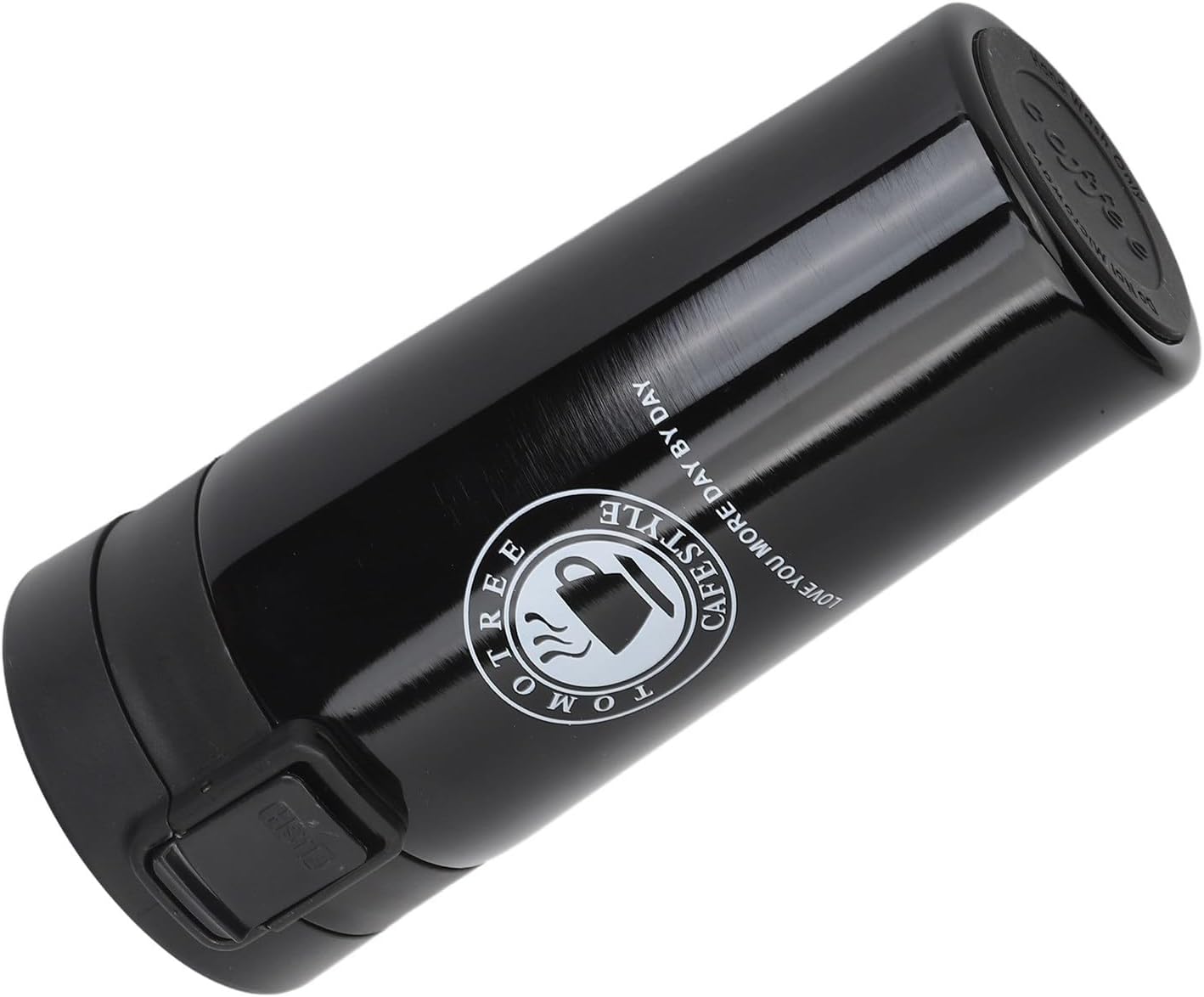 Insulated Coffee Cup, Premium Stainless Steel Double Wall Travel Mug with Leakproof Snap Flip Lid s and Office Use 380ml