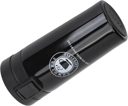 Insulated Coffee Cup, Premium Stainless Steel Double Wall Travel Mug with Leakproof Snap Flip Lid s and Office Use 380ml