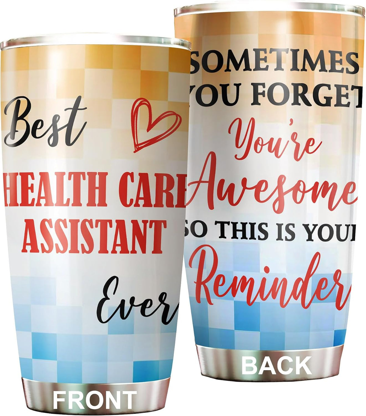 Best Lacrosse Coach Ever Tumbler Stainless Steel 20oz, Office Gifts Women Men Work Friends Coworker, Driking Coffee Cup For Birthday Christmas - Colors Q