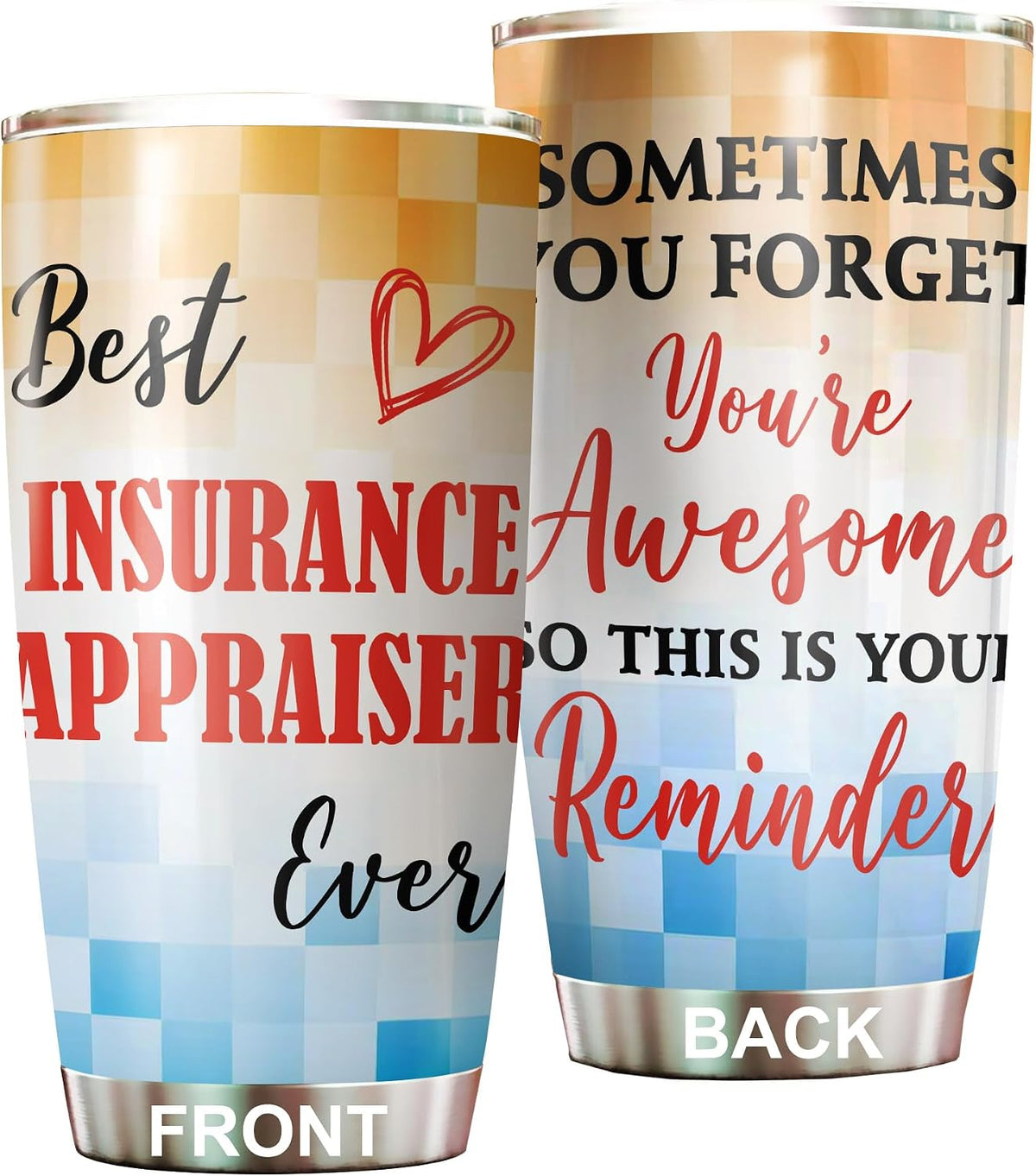 Best Lacrosse Coach Ever Tumbler Stainless Steel 20oz, Office Gifts Women Men Work Friends Coworker, Driking Coffee Cup For Birthday Christmas - Colors Q
