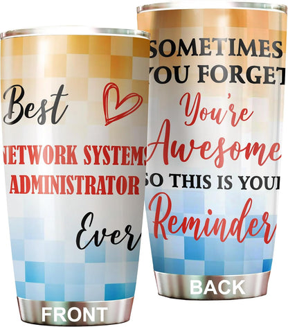 Best Lacrosse Coach Ever Tumbler Stainless Steel 20oz, Office Gifts Women Men Work Friends Coworker, Driking Coffee Cup For Birthday Christmas - Colors Q