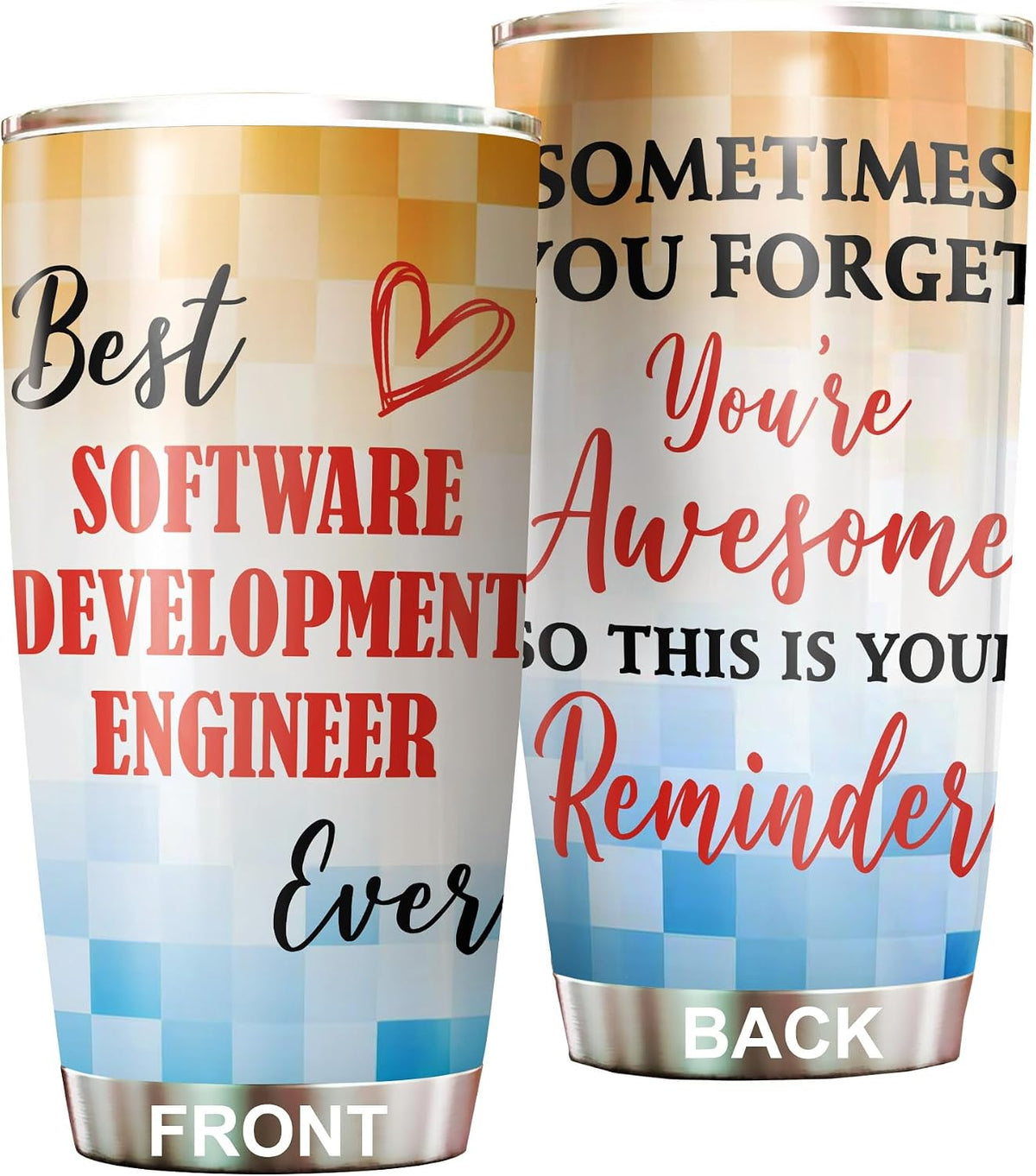Best Lacrosse Coach Ever Tumbler Stainless Steel 20oz, Office Gifts Women Men Work Friends Coworker, Driking Coffee Cup For Birthday Christmas - Colors Q