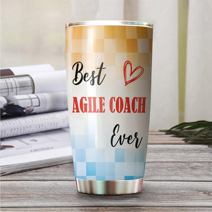 Best Caterer Ever Tumbler Stainless Steel 20oz, Office Gifts Women Men Work Friends Coworker, Driking Coffee Cup For Birthday Christmas - Colors Q