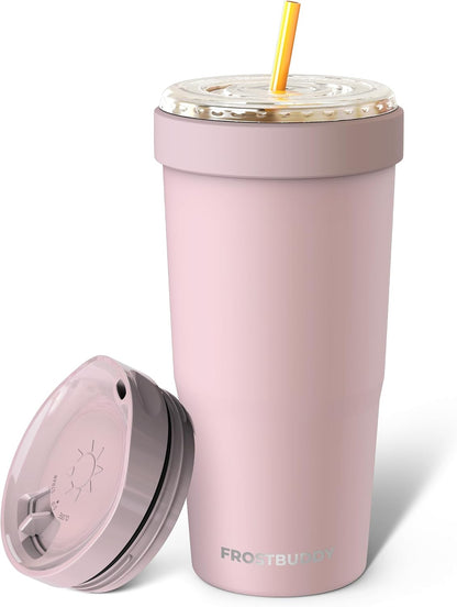 Togo Buddy 30oz Tumbler - Spill-Proof Flip Lid (Blue Pencil) - Colors D