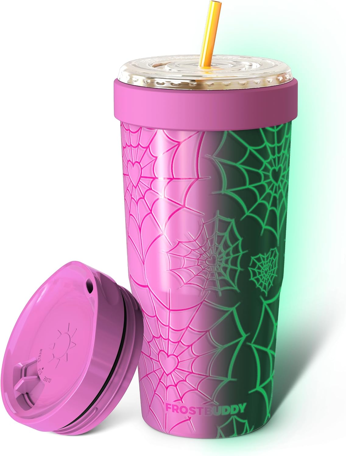 Togo Buddy 30oz Tumbler - Spill-Proof Flip Lid (Blue Pencil) - Colors D