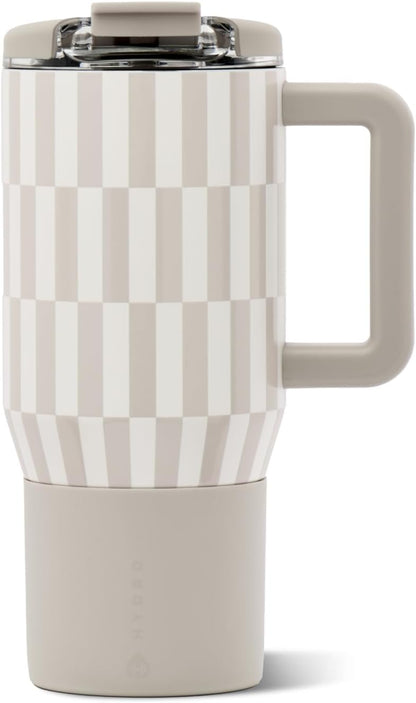 Coffee Traveler 20oz Ceramic-Lined Mug with Handle, Cascade