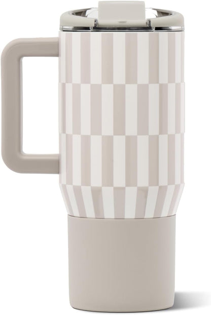 Coffee Traveler 20oz Ceramic-Lined Mug with Handle, Cascade