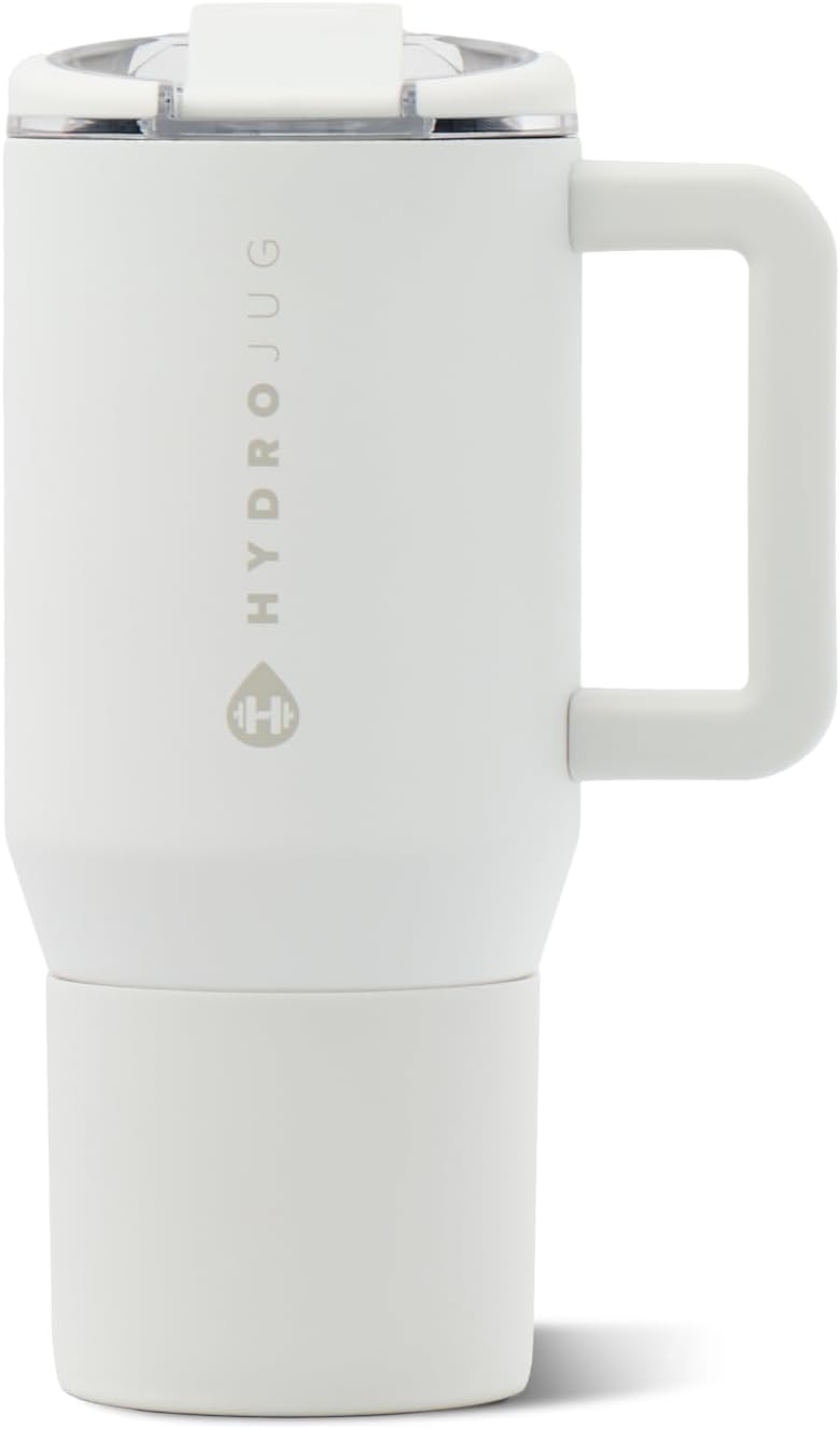 Coffee Traveler 20oz Ceramic-Lined Mug with Handle, Cascade