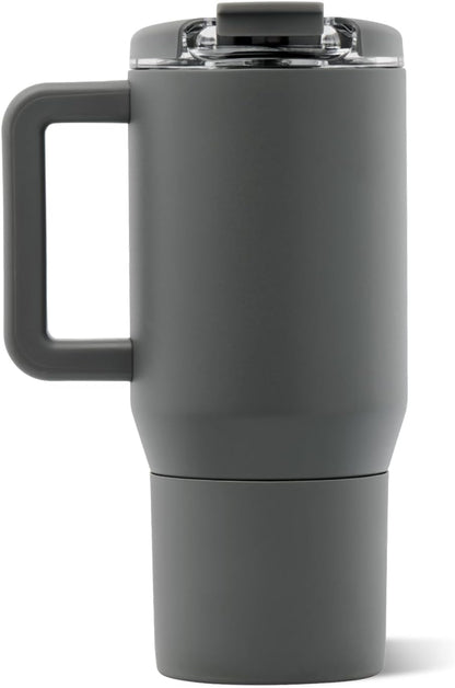 Coffee Traveler 20oz Ceramic-Lined Mug with Handle, Cascade