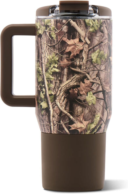Coffee Traveler 20oz Ceramic-Lined Mug with Handle, Cascade