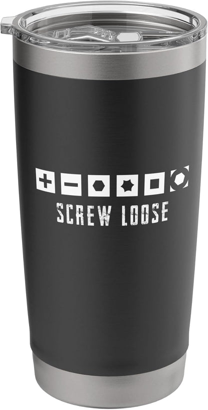 Screw Loose Stainless Steel Insulated Tumbler