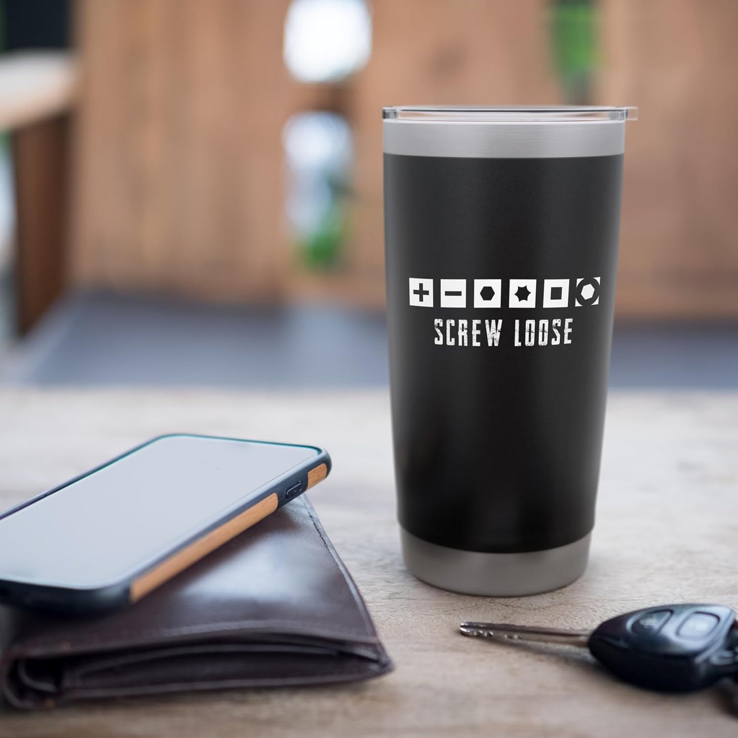 Screw Loose Stainless Steel Insulated Tumbler