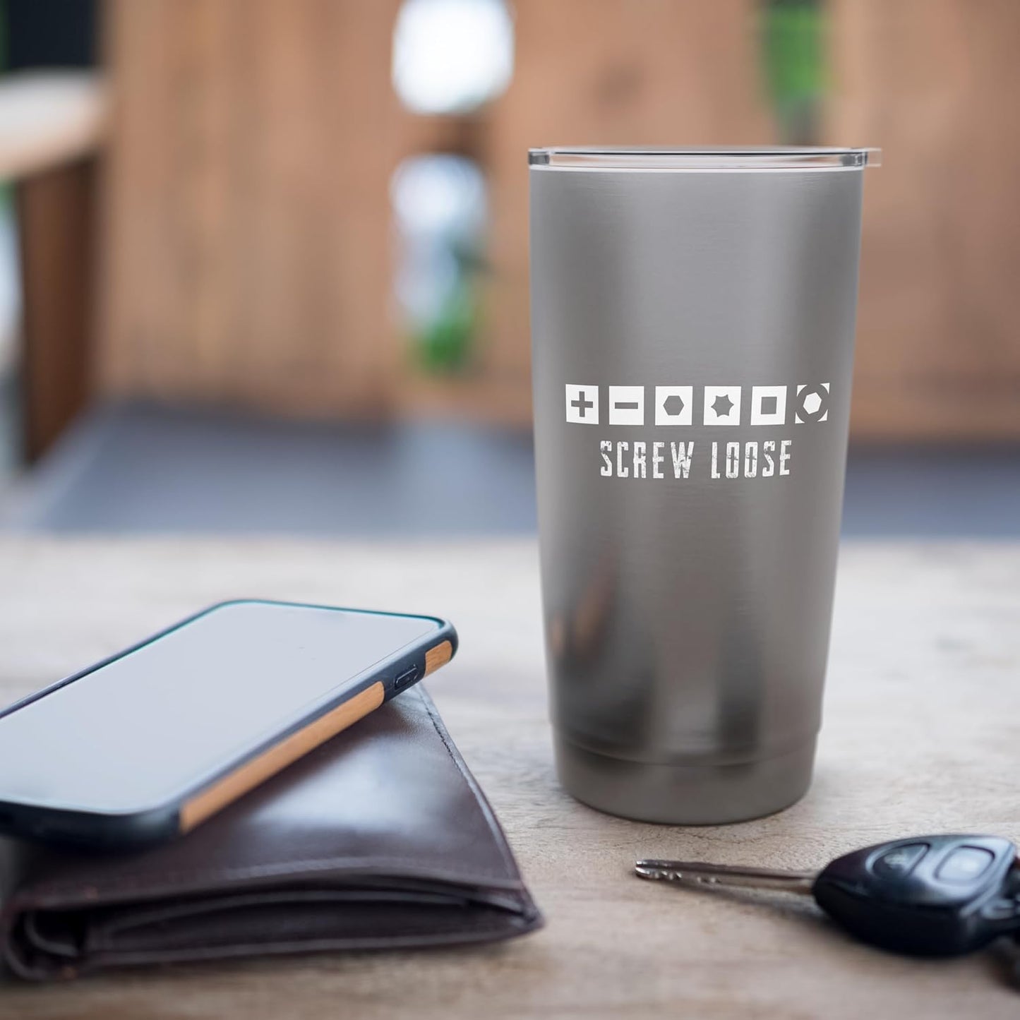 Screw Loose Stainless Steel Insulated Tumbler