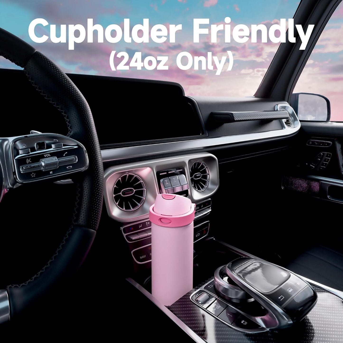 32 oz Insulated Water Bottle with Straw: Stainless Steel Metal Water Bottle with 2-in-1 Lid - Leak Proof, Cold for 24 Hours, Protective Silicone Base, BPA-Free for Sports Gym, Sage - Colors B