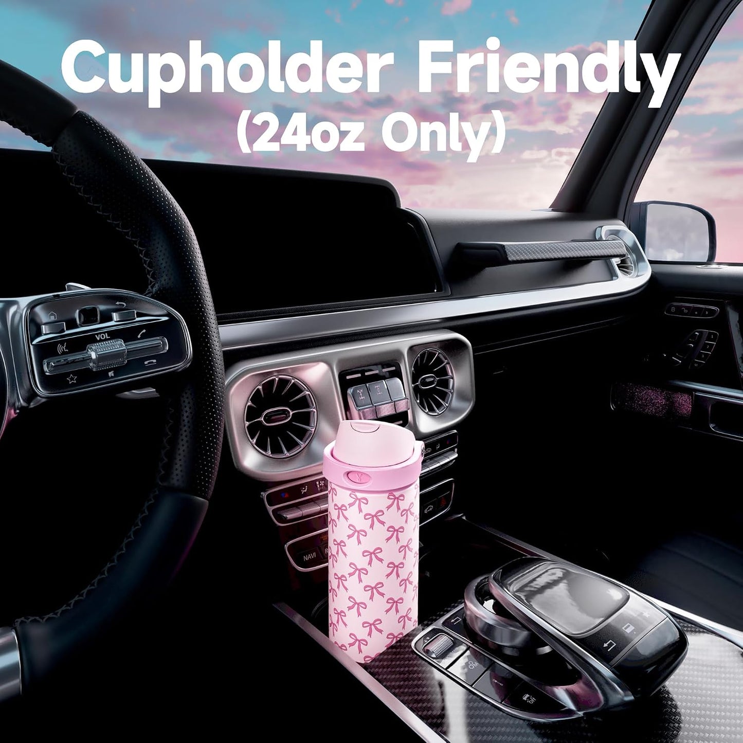 32 oz Insulated Water Bottle with Straw: Stainless Steel Metal Water Bottle with 2-in-1 Lid - Leak Proof, Cold for 24 Hours, Protective Silicone Base, BPA-Free for Sports Gym, Sage - Colors B