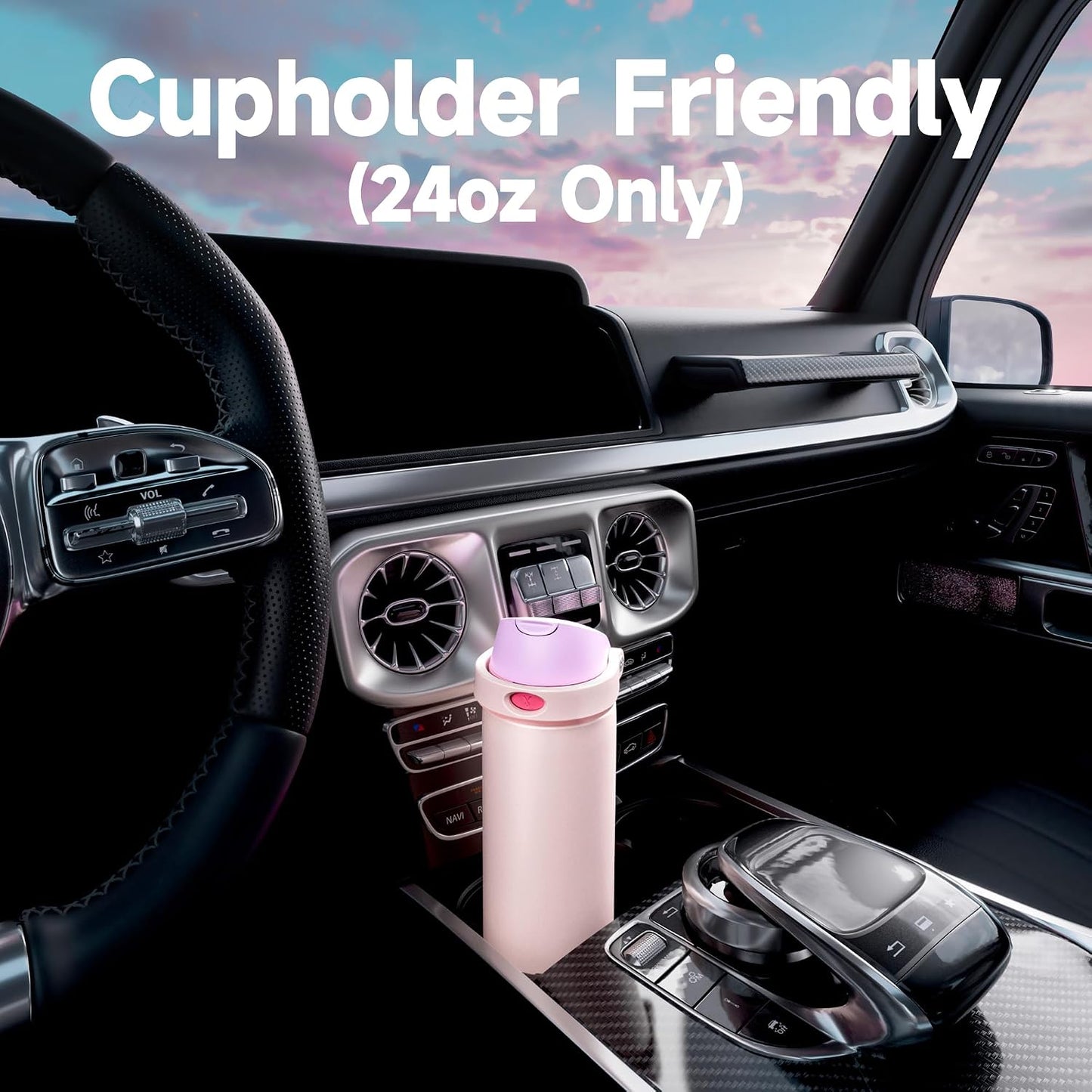 32 oz Insulated Water Bottle with Straw: Stainless Steel Metal Water Bottle with 2-in-1 Lid - Leak Proof, Cold for 24 Hours, Protective Silicone Base, BPA-Free for Sports Gym, Sage - Colors B