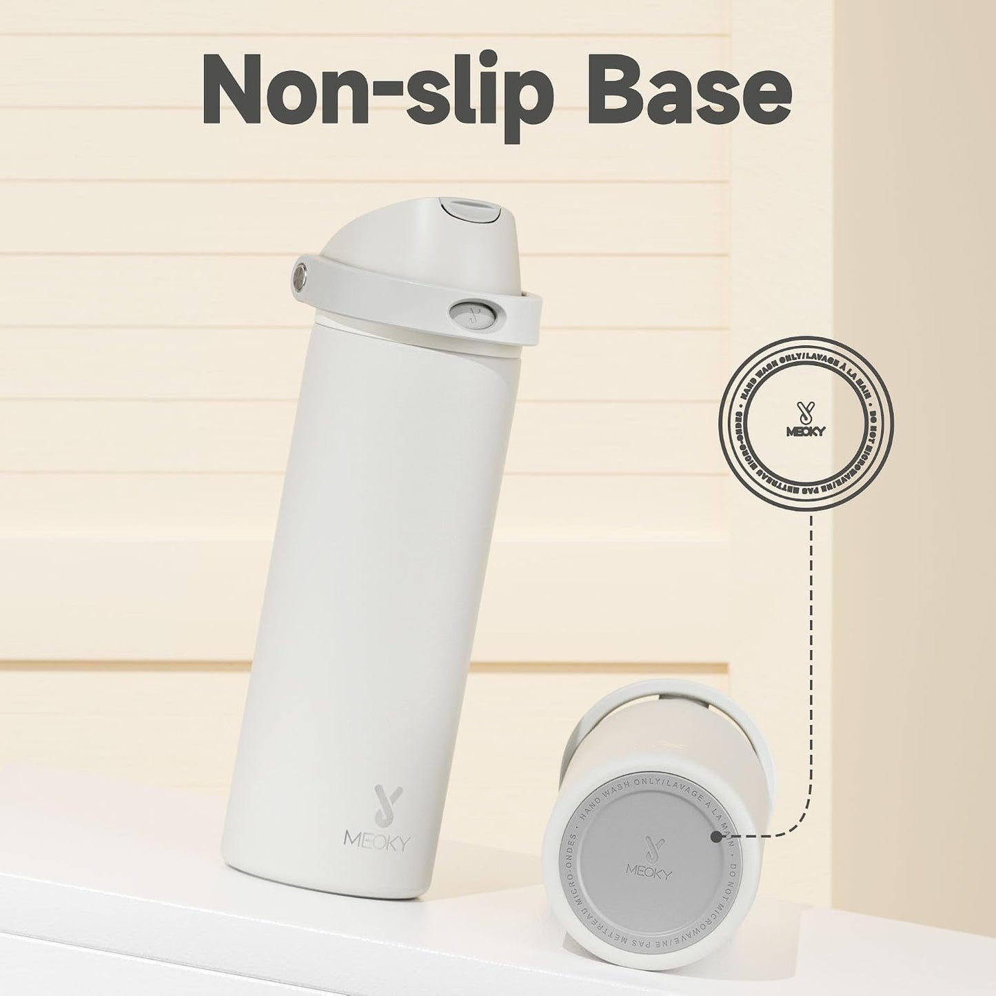 32 oz Insulated Water Bottle with Straw: Stainless Steel Metal Water Bottle with 2-in-1 Lid - Leak Proof, Cold for 24 Hours, Protective Silicone Base, BPA-Free for Sports Gym, Sage - Colors B