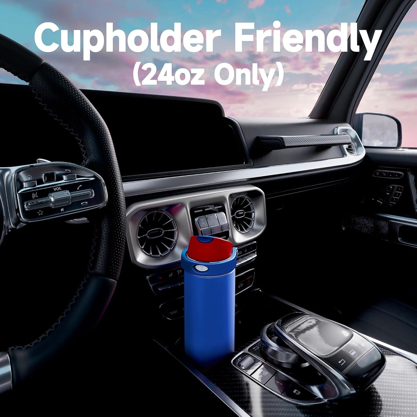 32 oz Insulated Water Bottle with Straw: Stainless Steel Metal Water Bottle with 2-in-1 Lid - Leak Proof, Cold for 24 Hours, Protective Silicone Base, BPA-Free for Sports Gym, Sage - Colors B