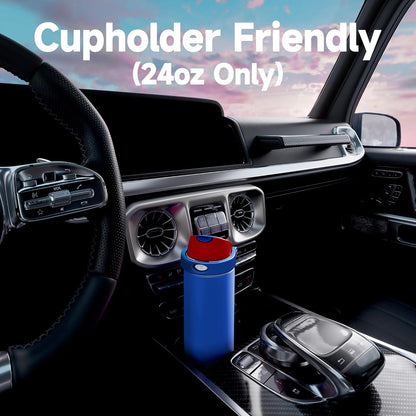 32 oz Insulated Water Bottle with Straw: Stainless Steel Metal Water Bottle with 2-in-1 Lid - Leak Proof, Cold for 24 Hours, Protective Silicone Base, BPA-Free for Sports Gym, Sage - Colors B