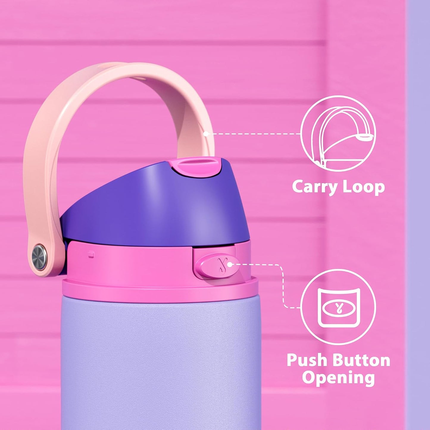32 oz Insulated Water Bottle with Straw: Stainless Steel Metal Water Bottle with 2-in-1 Lid - Leak Proof, Cold for 24 Hours, Protective Silicone Base, BPA-Free for Sports Gym, Sage - Colors B