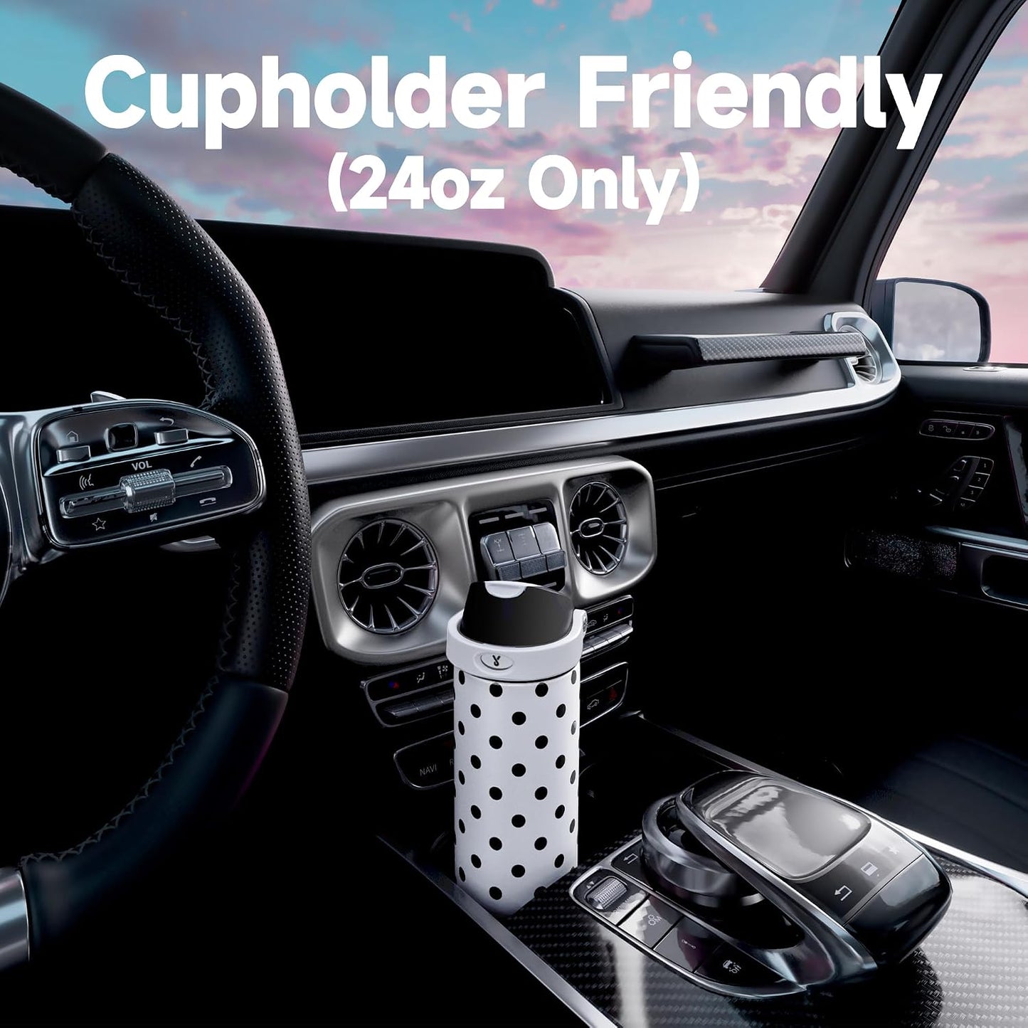 32 oz Insulated Water Bottle with Straw: Stainless Steel Metal Water Bottle with 2-in-1 Lid - Leak Proof, Cold for 24 Hours, Protective Silicone Base, BPA-Free for Sports Gym, Sage - Colors B