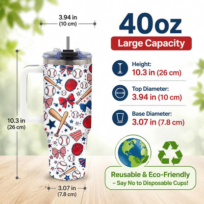 Sea Turtle Tumbler 40 oz with Handle, Ocean Lover Gifts for Women, Insulated Stainless Steel Cup with Straw, Beach Lover Gift for Sea Turtle Lovers, Coastal Travel Drinkware