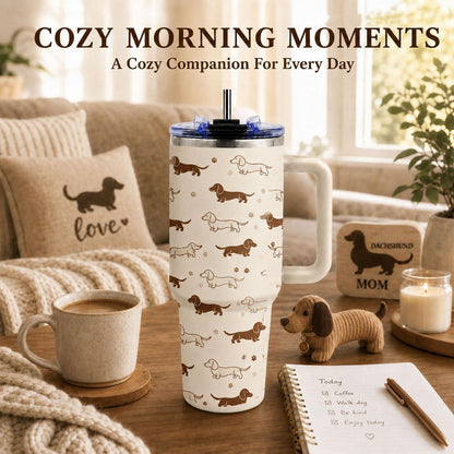 Sea Turtle Tumbler 40 oz with Handle, Ocean Lover Gifts for Women, Insulated Stainless Steel Cup with Straw, Beach Lover Gift for Sea Turtle Lovers, Coastal Travel Drinkware
