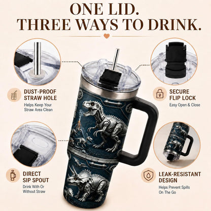 Sea Turtle Tumbler 40 oz with Handle, Ocean Lover Gifts for Women, Insulated Stainless Steel Cup with Straw, Beach Lover Gift for Sea Turtle Lovers, Coastal Travel Drinkware