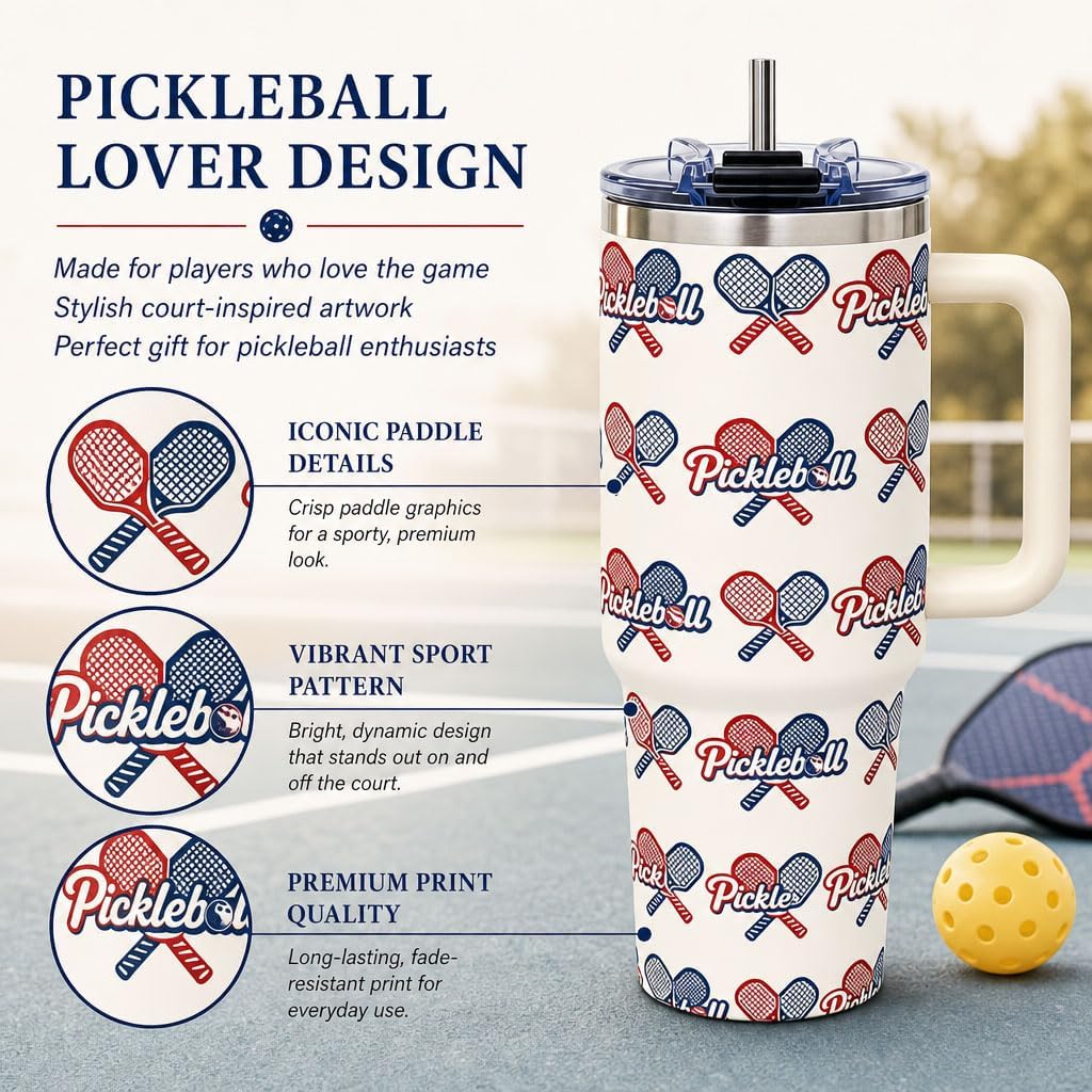 Sea Turtle Tumbler 40 oz with Handle, Ocean Lover Gifts for Women, Insulated Stainless Steel Cup with Straw, Beach Lover Gift for Sea Turtle Lovers, Coastal Travel Drinkware