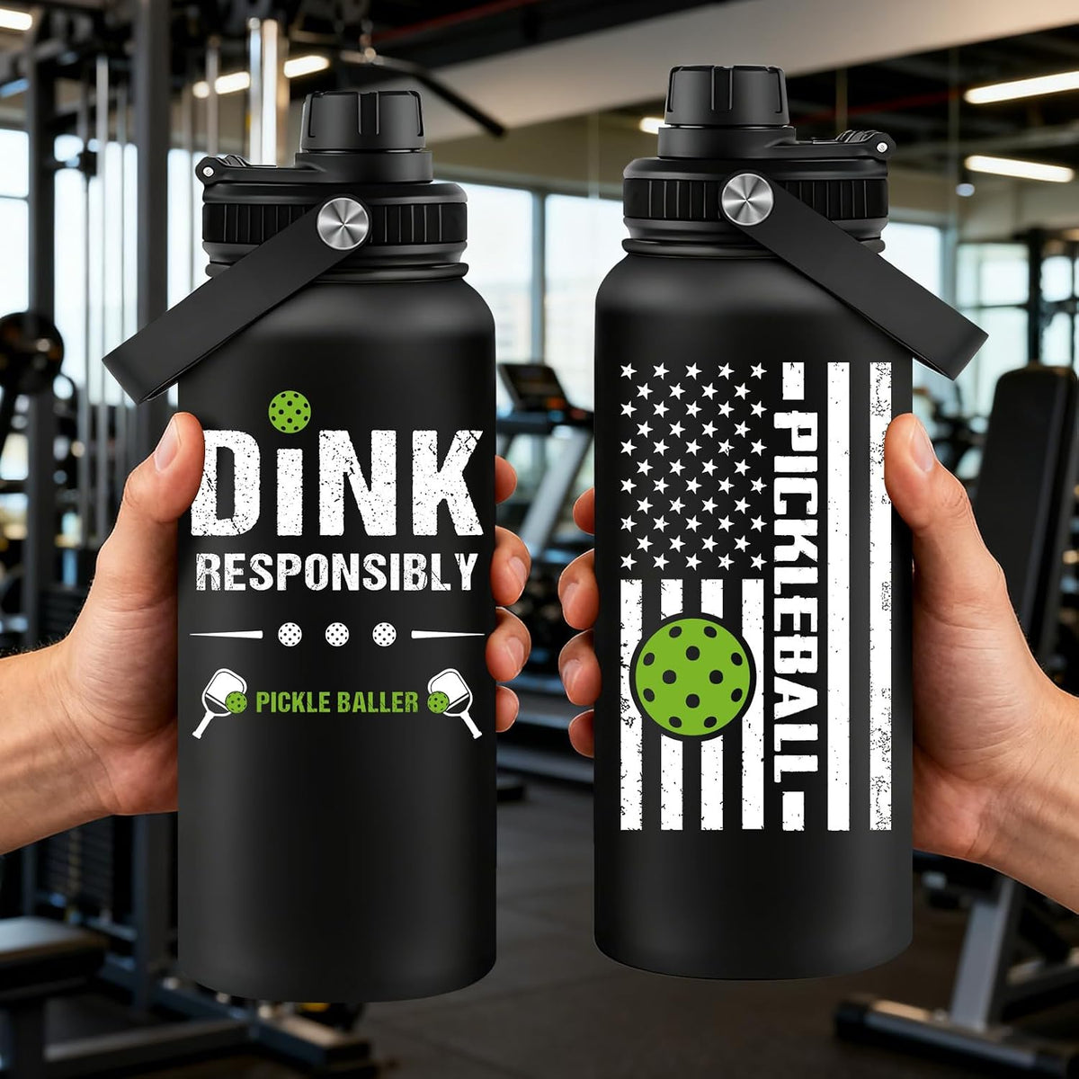Pickleball Gifts for Men Women - Pickle Ball Dink Responsibly