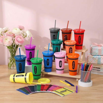 72 Pcs Bible Christian 24 oz Tumbler Set Lids Straws Notepads
