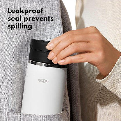 Good Grips 20oz Travel Coffee Mug With Leakproof SimplyClean™ Lid - Quartz