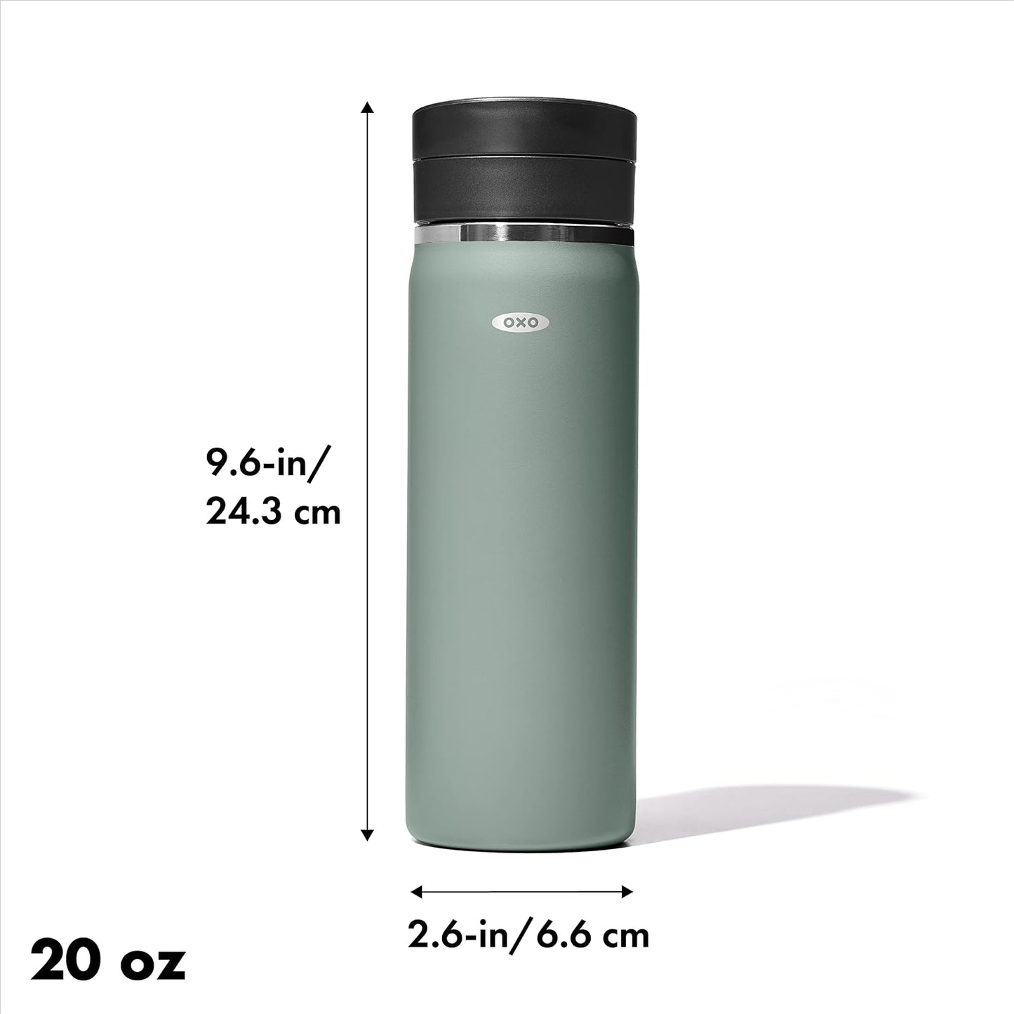 Good Grips 20oz Travel Coffee Mug With Leakproof SimplyClean™ Lid - Quartz