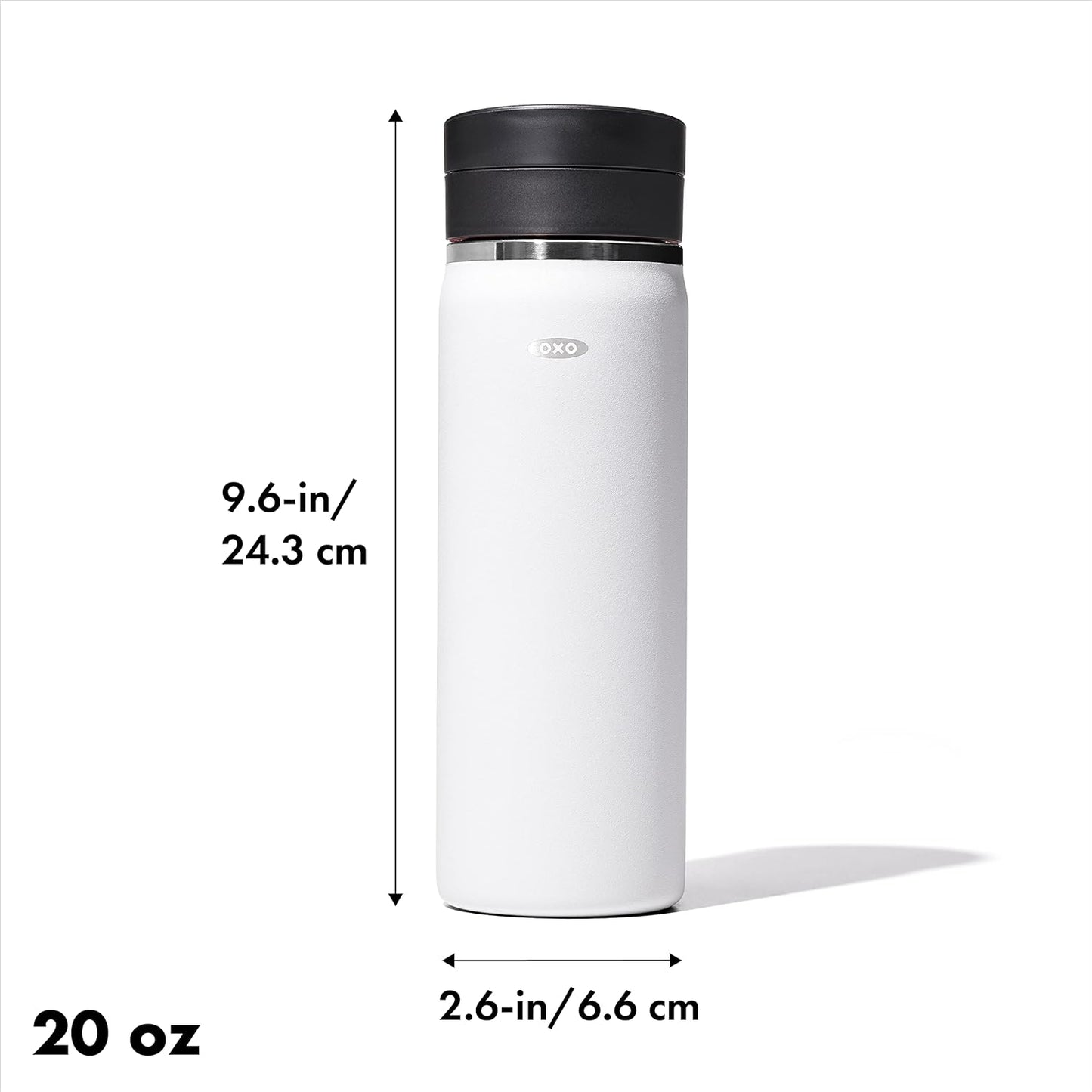 Good Grips 20oz Travel Coffee Mug With Leakproof SimplyClean™ Lid - Quartz
