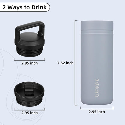 20 oz Insulated Travel Water Bottle, Coffee Tumbler Stainless Steel