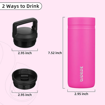 20 oz Insulated Travel Water Bottle, Coffee Tumbler Stainless Steel