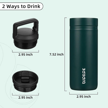 20 oz Insulated Travel Water Bottle, Coffee Tumbler Stainless Steel