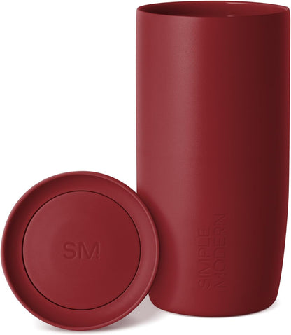 Insulated Travel Coffee Mug 360° Lid | 16oz | Green