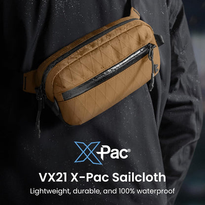3.5L Sling Bag with RFID Blocking Crossbody Chest Pack for Men Women