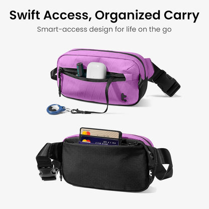 3.5L Sling Bag with RFID Blocking Crossbody Chest Pack for Men Women