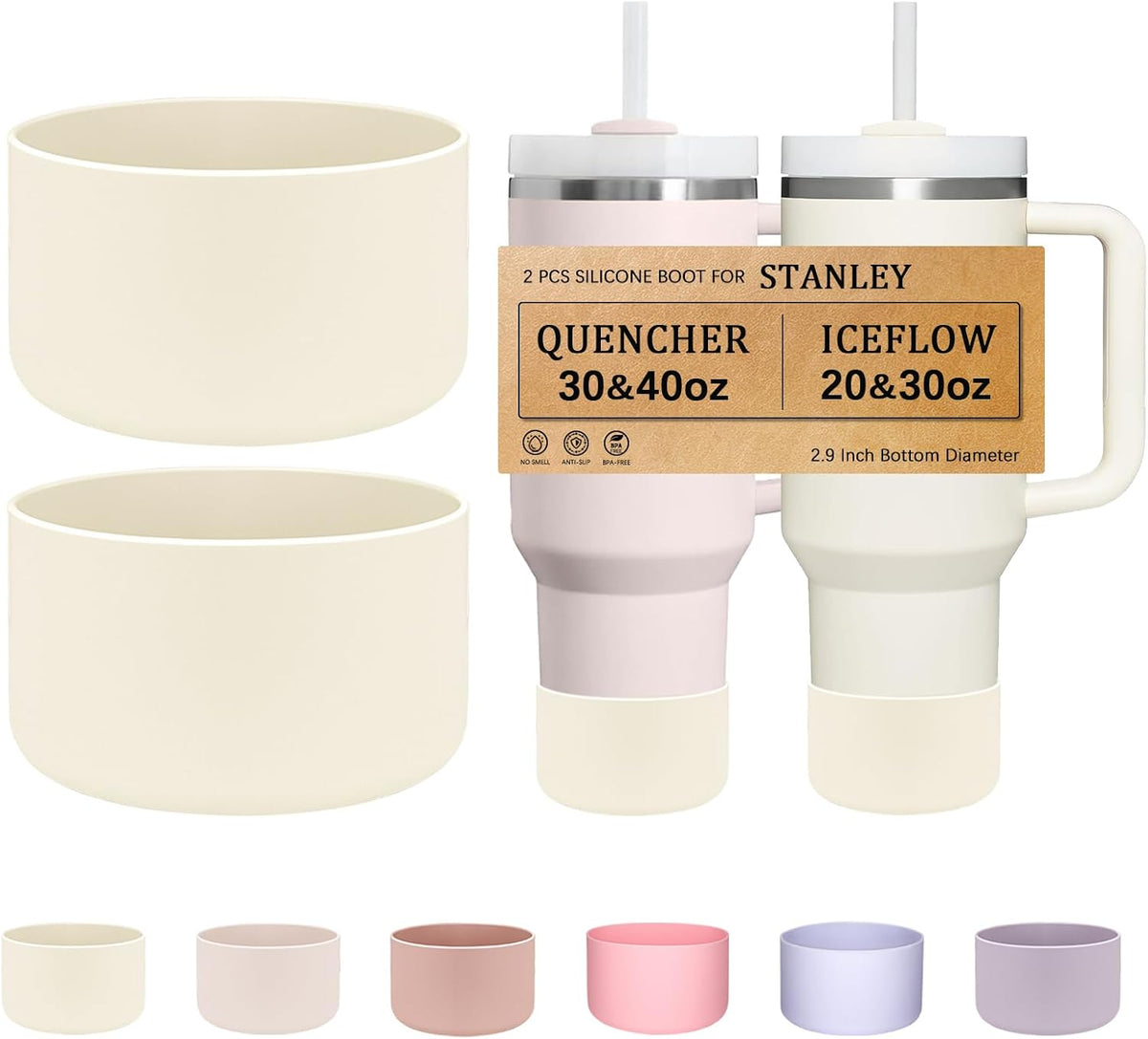 Silicone Boot for Stanley Quencher 30-40oz/Stanley IceFlow 20-30oz