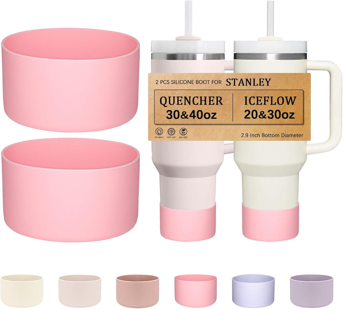 Silicone Boot for Stanley Quencher 30-40oz/Stanley IceFlow 20-30oz