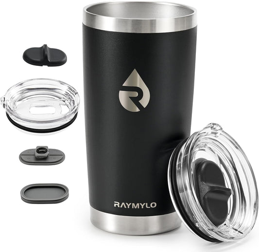 Travel Coffee Tumbler, Insulated Travel Coffee Mug Cup, 20oz